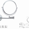 3X Round Magnifying Mirror
