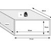 ALPHA 20 Hotel Safe with Keypad (Single Use)