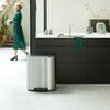 Cubo con Pedal 60L Acero Inoxidable Cepillado Brabantia 