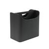 Magazine Holder in Black or Sand Faux Leather