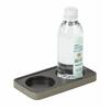 Tray for 2 Bottles in Stone-Effect Leatherette