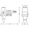Calisto Black 2000W Hair Dryer with Stand