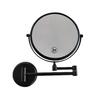 Espejo de Baño Extensible Negro con Aumento 3x
