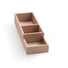 SNAP Tray Bags and Capsules Beije Faux Leather