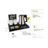 Wood White Signum Tray With Star Kettle