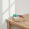 Beige Polyester Sachet Tray