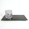Welcome Service Tray Black 30 x 15cm