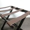 Black Metallic Design Luggage Support