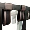 Black Metallic Design Luggage Support
