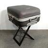 Black Metallic Design Luggage Support