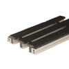 Aluminum/rubber mat Height 17mm T profile