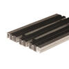 Tapete Aluminio/borracha Alt.15Mm Perfil Duplo