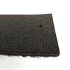 Cairo Type Black Rug Robust Hard Fibers 1m