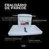 Trocador de Fraldas Horizontal com Fixação na Parede