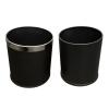 Balde Duplo Quarto Hotel Polipele Preto 8L