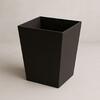 Faux Leather Square Waste Bin 5L for Hotels and Offices