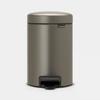 BRABANTIA Cubo pedal 3L Soft Close Varios Colores