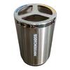 Stainless Steel Round Bowl 3 Partitions 150L