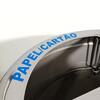 Stainless Steel Round Bowl 3 Partitions 150L