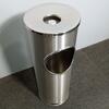 Stainless Steel Ashtray with Side Opening