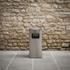 Stainless Steel Ashtray Bin 30L Fingerprint-Proof Finish