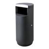 Papelera Exterior 45L Negra
