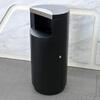 Papelera Exterior 45L Negra