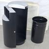 Papelera Exterior 45L Negra