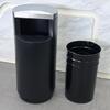 Papelera Exterior 45L Negra