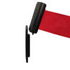Wall row organizer with red ribbon