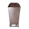 Carro Housekeeping com 1 saco e prateleiras