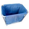 Rectangular Stainless Steel Laundry Cart 200L