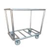 Rectangular Stainless Steel Laundry Cart 200L