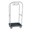 Carro Portaequipajes Hotel Cromado Cubo Versión Compacta