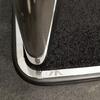 Chrome Baggage Cart with Black Carpet