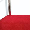 Luggage Trolley Hotel Chrome 79X59X189 Red Carpet