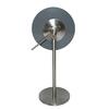 Espejo de aumento redondo en acero inox 5X