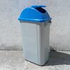 Ecopunto 50L con Tapa Basculante Azul en Polipropileno