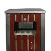 Papelera exterior con cenicero 25l Madelux