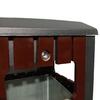 Papelera exterior con cenicero 25l Madelux