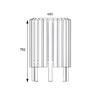  40l External Waste Bin. Madelux 500