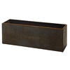Floreira rectangular en Acero Corten
