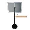 A3 Information Display Stand Matte Black