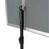 A3 Information Display Stand Matte Black