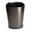 Cubo de Hotel Cuadrado 7L Cuerpo Doble y Bolsa Oculta Tungsteno