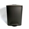 Black Square Bucket 6L Soft Close