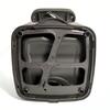 Black Square Bucket 6L Soft Close