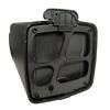 Cubo Basura Cuadrado de 30L Pedal Soft Close Acero Inoxidable Cepillado