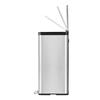 Cubo de Pedal Conectable 30L Acero Inoxidable Ecomaid 