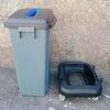 Ecoponto com rodas para Separação Resíduos  3x60L